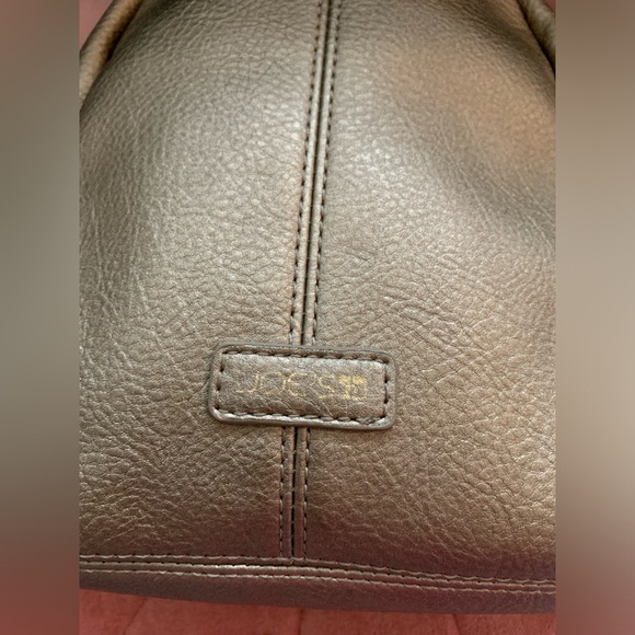 Good Condition, Joe's Jeans "Jordyn" Golden Mini Convertible Backpack/Crossbody - Picture 5 of 9